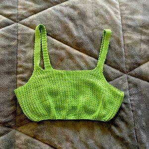 Crochet crop top